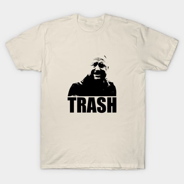 Alex Jones, Human Trash T-Shirt by NickiPostsStuff